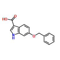1H-Indole-3-carboxylic acid, 6-(phenylmethoxy)-